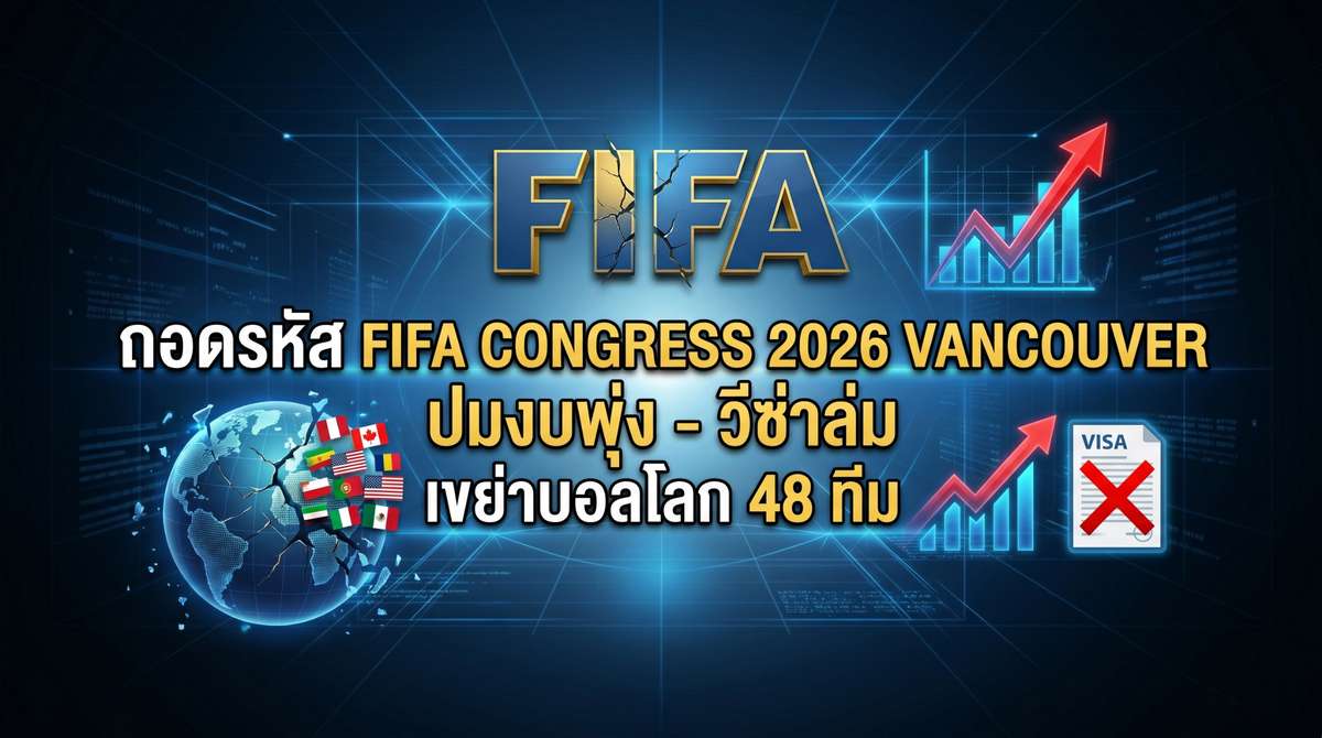 FIFA Congress 2026 Vancouver ปมงบพุ่ง-วีซ่าล่ม เขย่าบอลโลก 48 ทีม