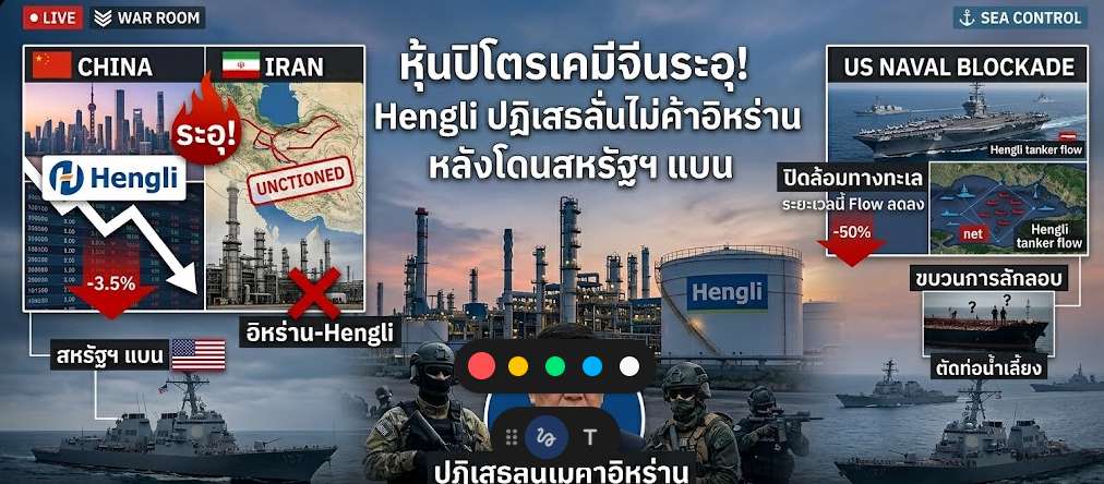 Hengli ปฏิเสธลั่น! ไม่ค้าอิหร่าน หลังโดนสหรัฐฯ แบน
